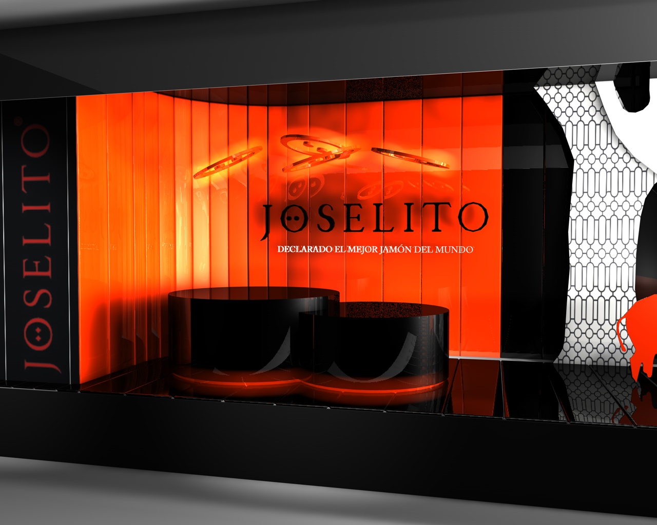 Proyecto de escaparate para Jamones Joselito Corte Inglés / Aicante