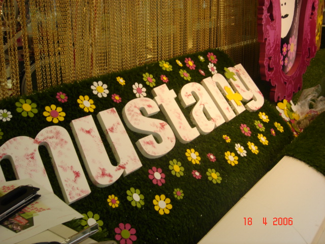 Escaparate Mariposas de Mustang en Corte Inglés / León