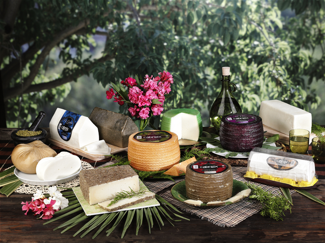 Estilismo de fotografía para Quesos Caprillice