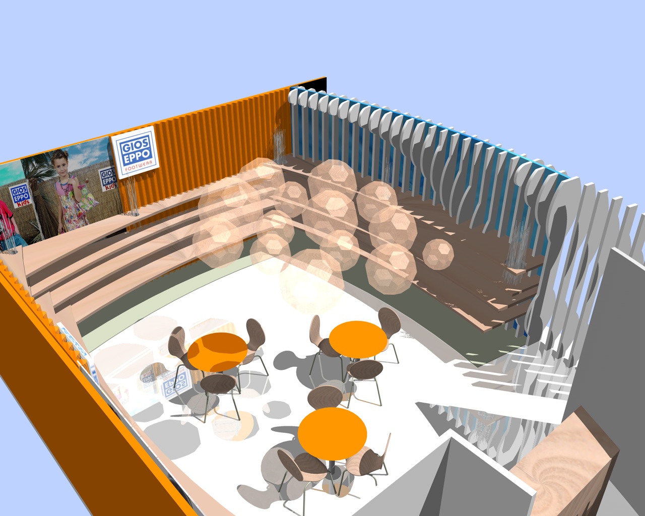 Proyecto de stand para Gioseppo