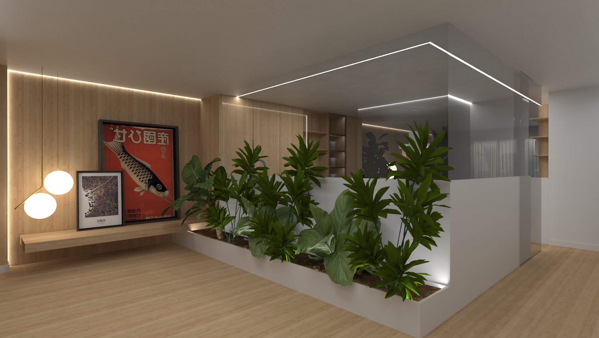 Proyecto de hall y salón / Alicante