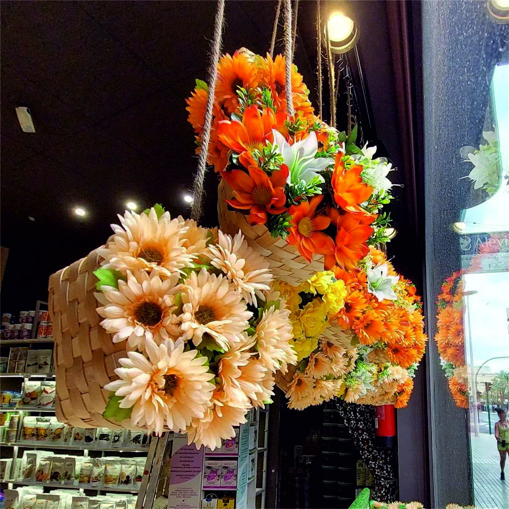 Escaparate de Otoño Herbolario CUIDATE / Elche